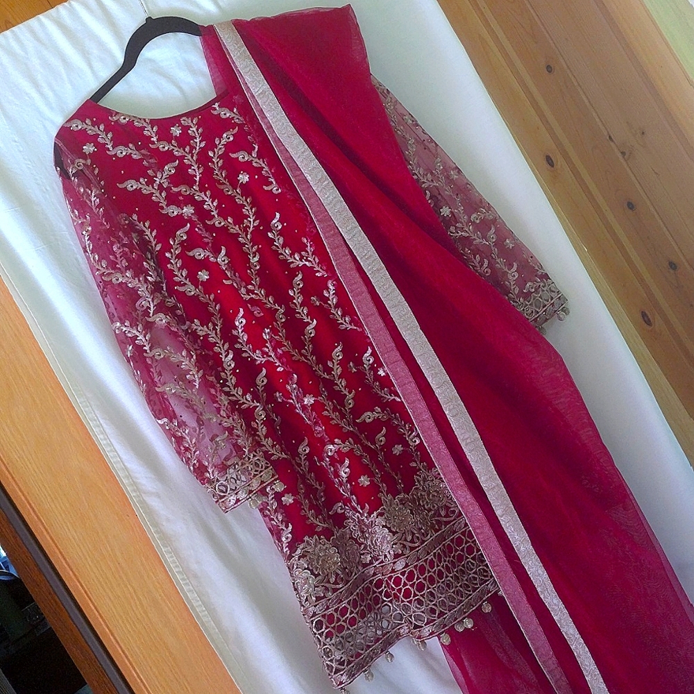 🌹🌹 Pakistani Indian Peplum Dress Diwali special 🌹🌹